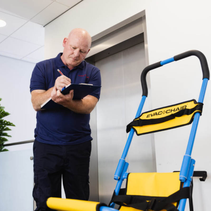 Evacuation Chair Maintenance