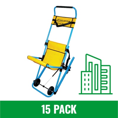 Evac+Chair 300H MK5 Lightweight Evacuation Chairs (Saver Pack of 15 Chairs)