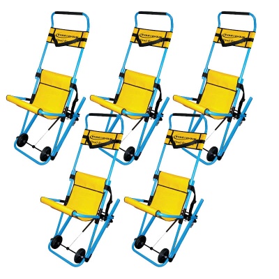 Evac+Chair 300H MK5 Lightweight Evacuation Chairs (Saver Pack of Five Chairs)