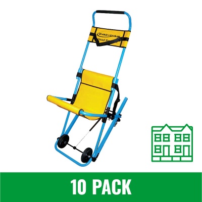 Evac+Chair 300H MK5 Lightweight Evacuation Chairs (Saver Pack of 10 Chairs)