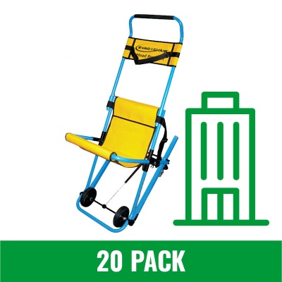 Evac+Chair 300H MK5 Lightweight Evacuation Chairs (Saver Pack of 20 Chairs)