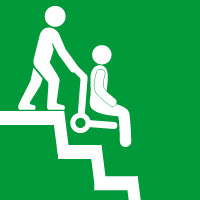 Evacuation Chairs for Steep Stairs